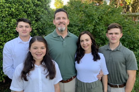 Kevin & Corli Hall and family